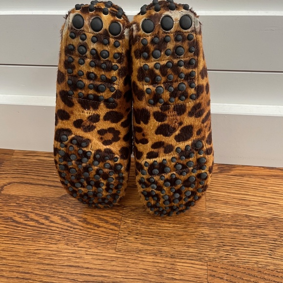 M.Gemi Felize driver - tan leopard, animal hair - size EU 38 / US 7.5 - Picture 6 of 7
